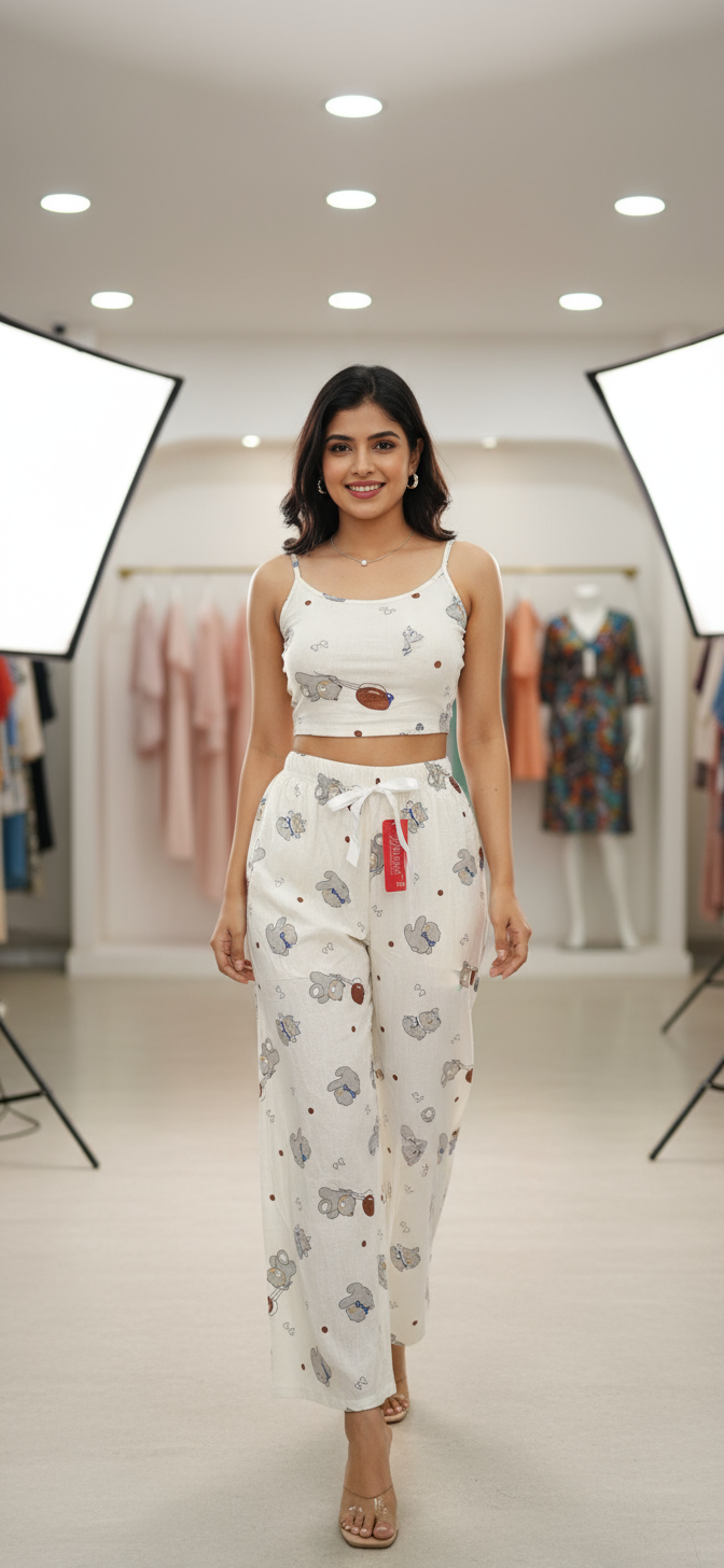 Women's Printed Palazzo Pants